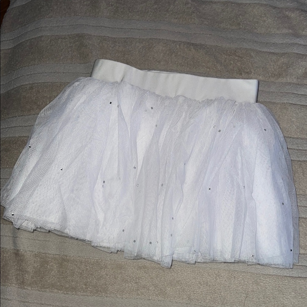 Flo Dance-wear White tutu size M (7/8)
